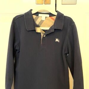 Kids Navy Blue Polo Shirt